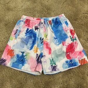 141 the block party shorts youngLa. Size S in men’s. Unisex